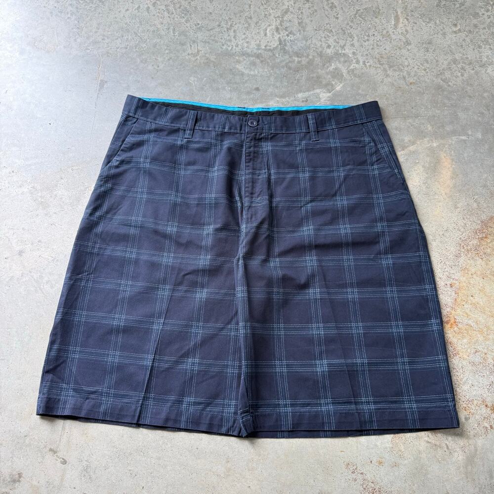 Vintage Y2K Burnside Loose Fit Plaid Hip Hop Lightweight Retro Shorts Size 40